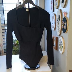 Abercrombie & Fitch Black Bodysuit